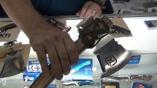 BLADE SHOW 2014  Klecker Knives Peek  The KLAX [upl. by Aitnis763]