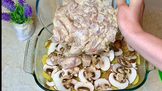 Простой Рецепт из Куриного Филе и Картошки в духовке быстро и вкусно На Ужин и на Праздник [upl. by Puduns]