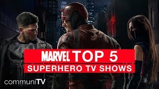 TOP 5 Marvel Superhero TV Shows  Marvel Special [upl. by Naawaj]