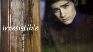 One Direction  Irresistible Lyrics amp Pictures HD [upl. by Ellecrag]