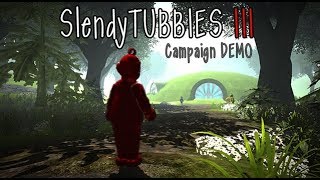 ULTIMATE HORROR Lets play Slendytubbies 3  Campaign Demo [upl. by Steve]