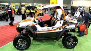 2013 Polaris RZR 800S Sport Side by Side ATV  2012 Salon National du Quad  Laval Quebec [upl. by Lassiter]