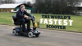 This Insane Inventor Built The Worlds Fastest Mobility Scooter  Colin Furze [upl. by Sadie]