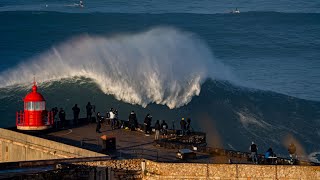 XXXL Nazare 4060 Surf January 8th 2022  Watch Live Surfline Cam Stream [upl. by Dominus194]