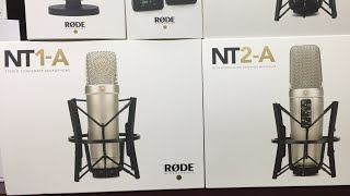 RODE NT1A vs NT2A  Shuvo Studio Vlogs [upl. by Shutz]