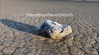 Moving Stones of Racetrack Playa Death Valley  Time Lapse Recording [upl. by Rape]