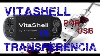 PS Vita│VitaShell 151 Transferencia USB Directa Bien Explicado [upl. by Rourke]