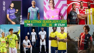 PES 2017 NEW MEGA KITPACK SEASON 2025 V6 HD AIO FOR ALL PATCH [upl. by Egor512]