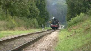 Bluebell Railway  No 592 Northbound on Freshfield bank [upl. by Demy]