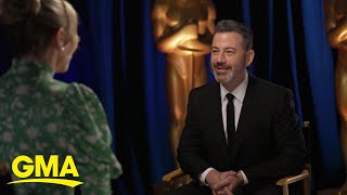 How Jimmy Kimmel is getting ready to host the Oscars [upl. by Maurilia]