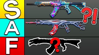 Ranking All Vandal Skins in VALORANT [upl. by Onaireves]