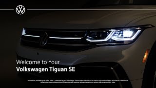 Welcome to your 2022 Volkswagen Tiguan SE [upl. by Norab183]