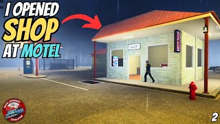 I OPENED A SHOP IN MY HOTEL  MOTEL MANAGER SIMULATOR 2 [upl. by Aleac647]