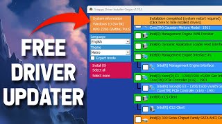 Free and opensource tool to update Drivers on Windows PC [upl. by Anar]
