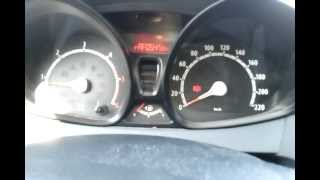 Ford Fiesta Mk7 14 TDCI 0  100 kmh acceleration [upl. by Ateiluj]