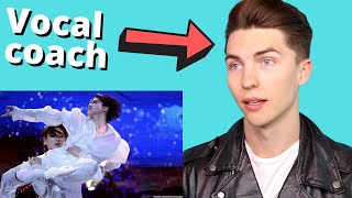 VOCAL COACH Justin Reacts to BTS MMA 2020 방탄소년단 Black Swan Perf  ON  Life Goes On  Dynamite [upl. by Nolur19]