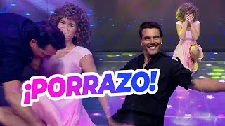 ¡PORRAZO Laurita Fernández y Drago bailaron la coreo de quotDirty Dancingquot y terminaron en el piso [upl. by Tarrah284]