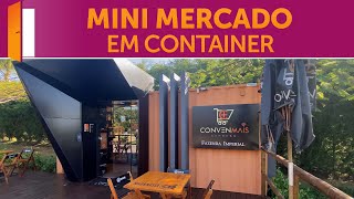 Mini Mercado em Container [upl. by Nyrtak]