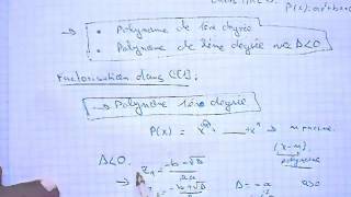 12 factorisation de Polynôme du second degré en facteurs irréductibles dans RX et CX [upl. by Asenev556]