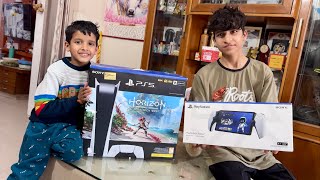 PlayStation 5 And PlayStation Mini 😍 UnBoxing [upl. by Ettenom]