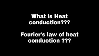 Heat Conduction and Fouriers law in Tamil [upl. by Redmond]