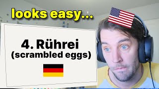 Pronouncing the 10 German Words that NonGermans CANT Pronounce [upl. by Asirram]