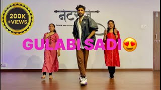 Gulabi saadi  Dance showcase  Natraj dance studio [upl. by Euqinomad]