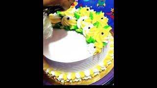 Vanilla cake recipe vanilla cake decoration vanilla cake design [upl. by Alenas935]