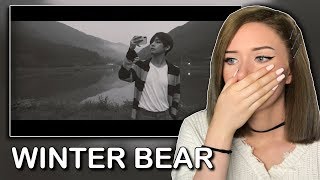 taehyung winter bear reaction HIS VOCALS  itsgeorginaokay [upl. by Cello]