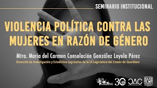 Violencia Política contra las Mujeres en Razón de Género [upl. by Flanders77]