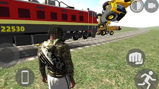 Franklin Driving JCB Backhoe Loder JCB Simulator  Indian Bike Driving 3D  Bike Android Gameplay [upl. by Sonny333]