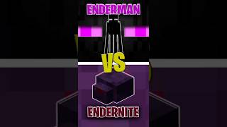 ENDERMAN VS ENDERMITE  minecraft xd shorts endermite reels enderman ytshorts argentina vs [upl. by Ereveneug]