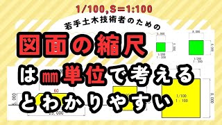 図面の【縮尺】は㎜単位で考えるとわかりやすい [upl. by Ihcas771]