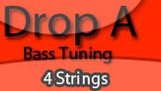 Drop A Tuning 4 String Bass [upl. by Krystal]