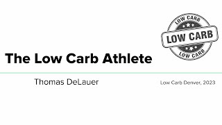 Thomas Delauer presentation The Low Carb Athlete [upl. by Nasas636]