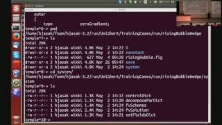 Introduction to OpenFOAM Rising bubble training case [upl. by Mcnalley]