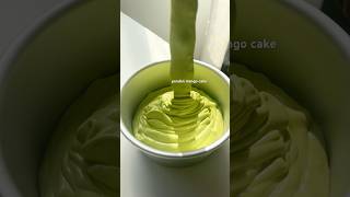 EAT OR PASS Pandan mango cake Mango season treat 😍😍 mango mangocake chiffoncake recipe [upl. by Atinuahs186]