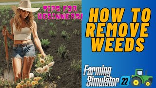 Farming Simulator 22  Weed Removal Guide  Maximize Crop Yield  FS22 [upl. by Gertruda98]