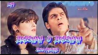 Badshah o Badshah slow reverb song  SHARUKH khan [upl. by Ainoet]