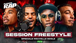 SESSION FREESTYLE SPÉCIALE NOUVELLE ÉCOLE  PlanèteRap [upl. by Eimarrej428]