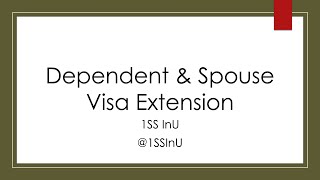 UK Dependent amp Spouse Visa Extension 2024  Main Applicant Changed Job got ILR or Visa Expiring [upl. by Nelluc]