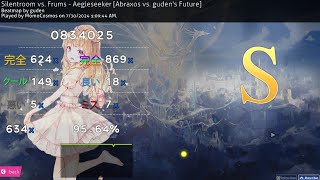 Aegleseeker Abroxos vs gudens Future S rank 9564 0834025 [upl. by Airb324]