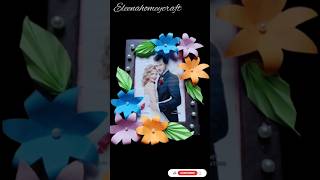 Beautiful photo frame craft ideas l Diy photo frame shorts photoframecraft diy easyviral [upl. by Novyaj]