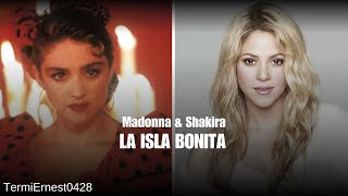 Madonna amp Shakira  La Isla Bonita Remix  Sub Español  Lyrics [upl. by Allain91]