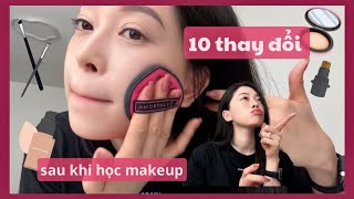 10 THAY ĐỔI TRONG CÁCH MÌNH MAKEUP  REVIEW ĐỒ CHƠI MỚI  Phương Nga Bùi Official [upl. by Onaicilef]