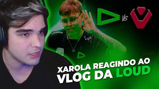 XAROLA REAGINDO AO VLOG DA VITÓRIA DA LOUD CONTRA A SENTINELS [upl. by Ydisahc202]