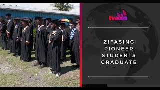 Zifasing pioneer students graduate [upl. by Gnilrad]