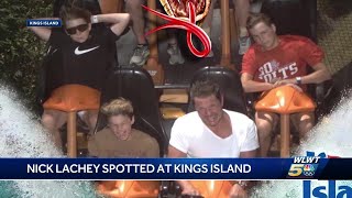 Nick Lachey spotted at Kings Island [upl. by Down]