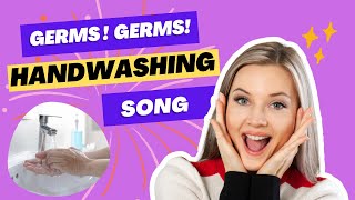 🦠 Germs Germs Go Away  Preschool Video  Wash Your Hands Song [upl. by Dent]