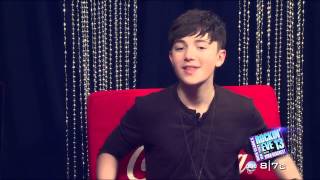 Greyson Chance Talks About His New Years Eve Traditions  NYRE 2013 [upl. by Morrill]